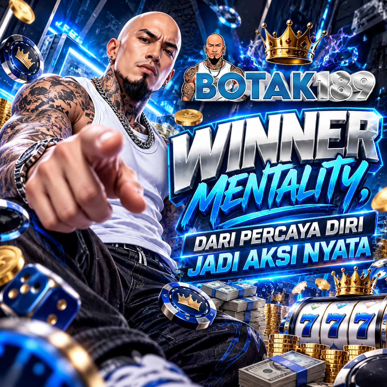 BOTAK189 >> Winner Mentality, Dari Percaya Diri Jadi Aksi Nyata